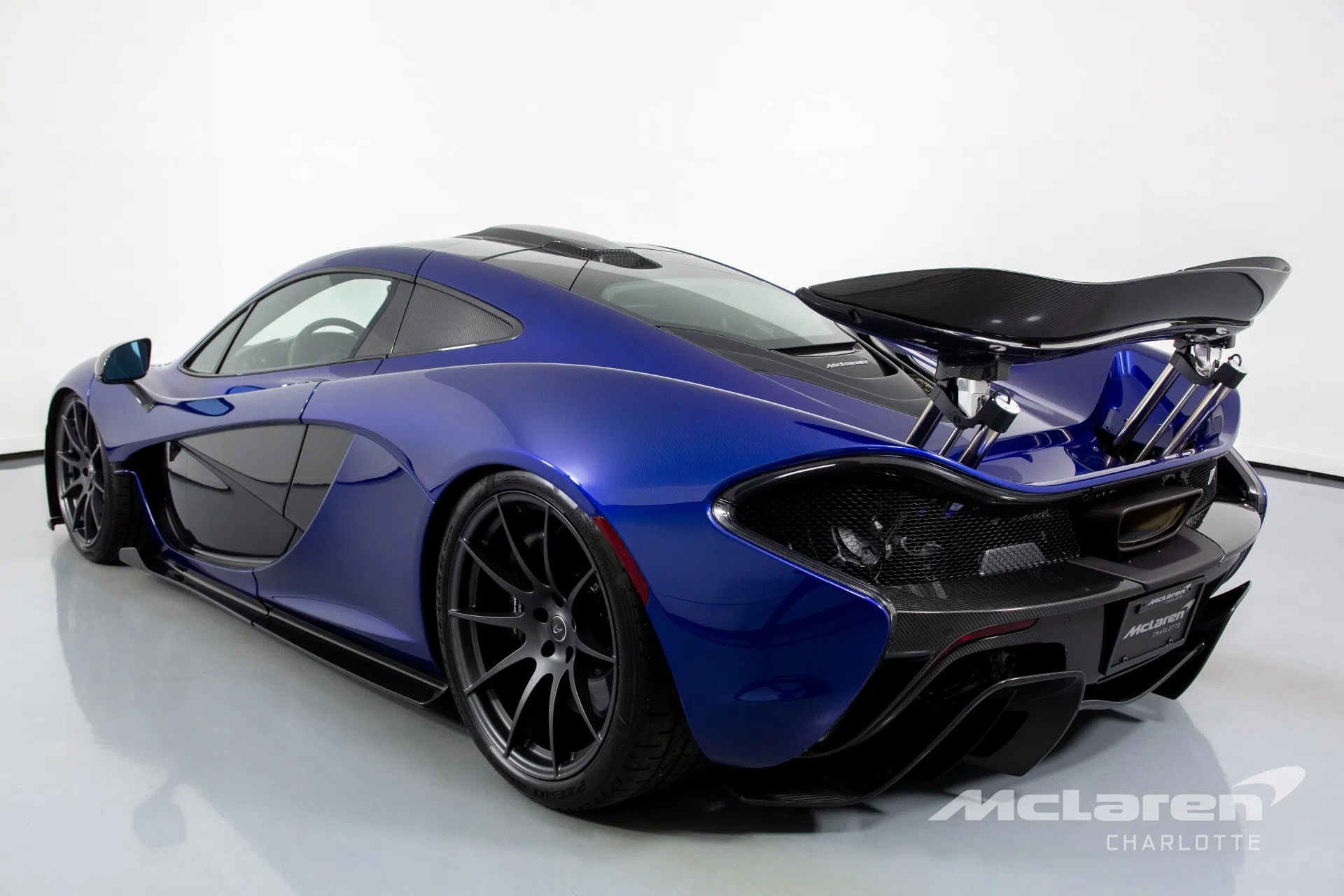 2014 MCLAREN P1 for sale, exterior, Modica Blue Carbon Fiber