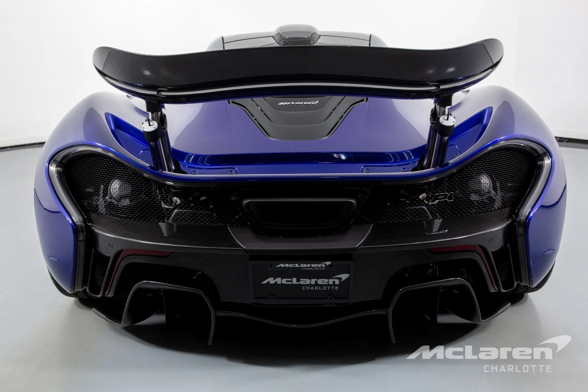 2014 MCLAREN P1 for sale, exterior, Modica Blue Carbon Fiber