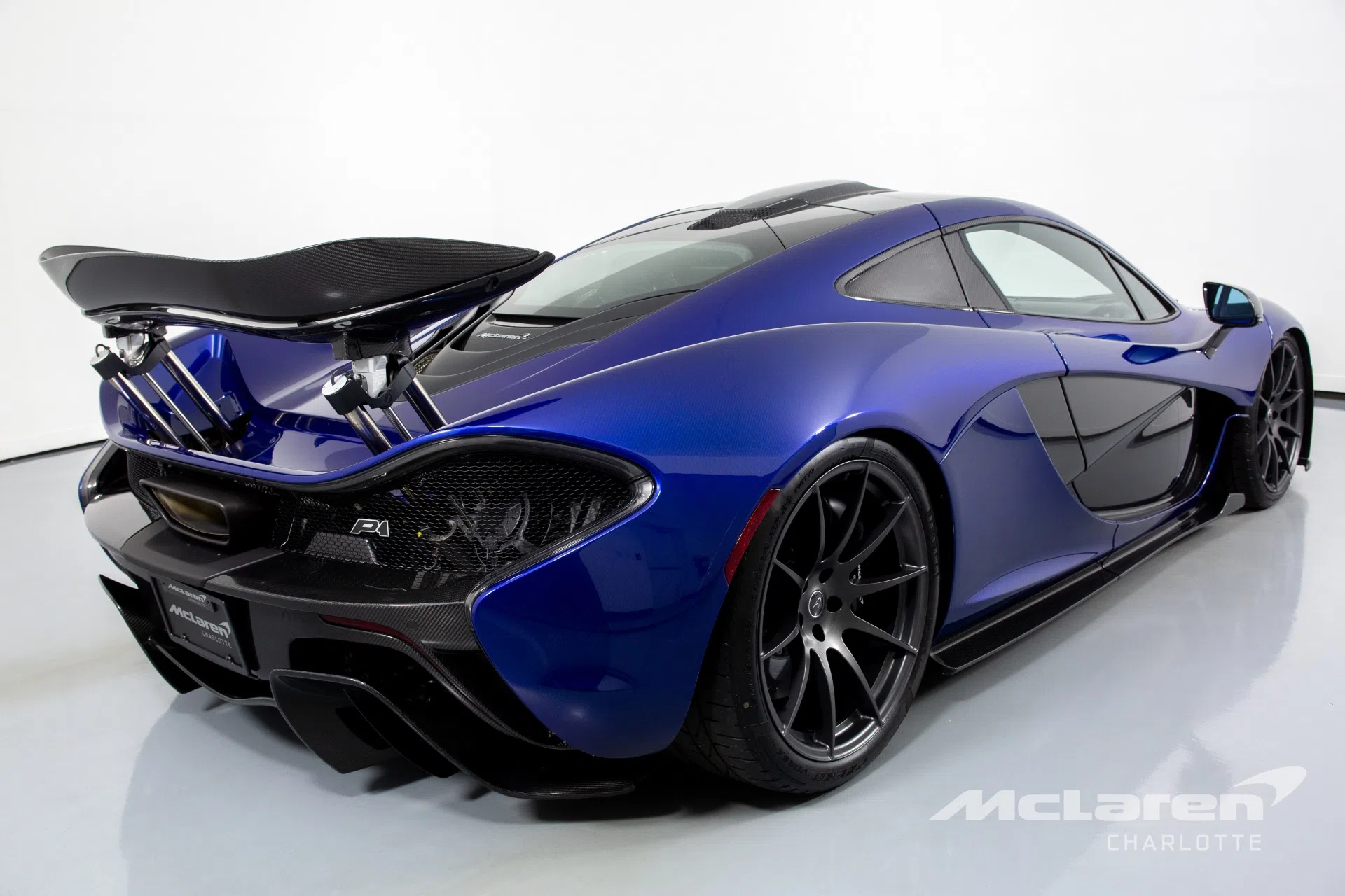 2014 MCLAREN P1 for sale, exterior, Modica Blue Carbon Fiber