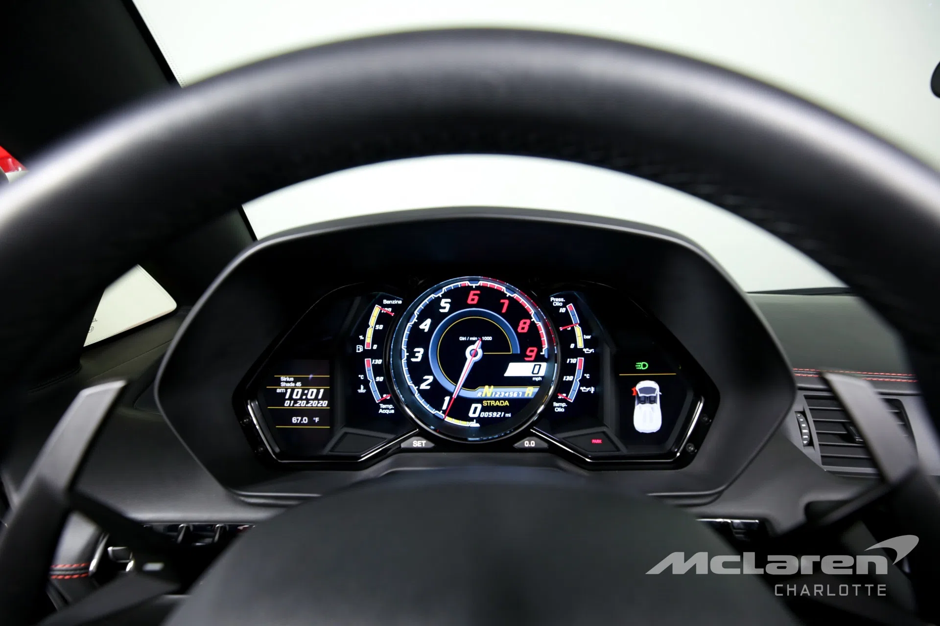2014 Lamborghini Aventador LP 700-4 interior, Leather Black