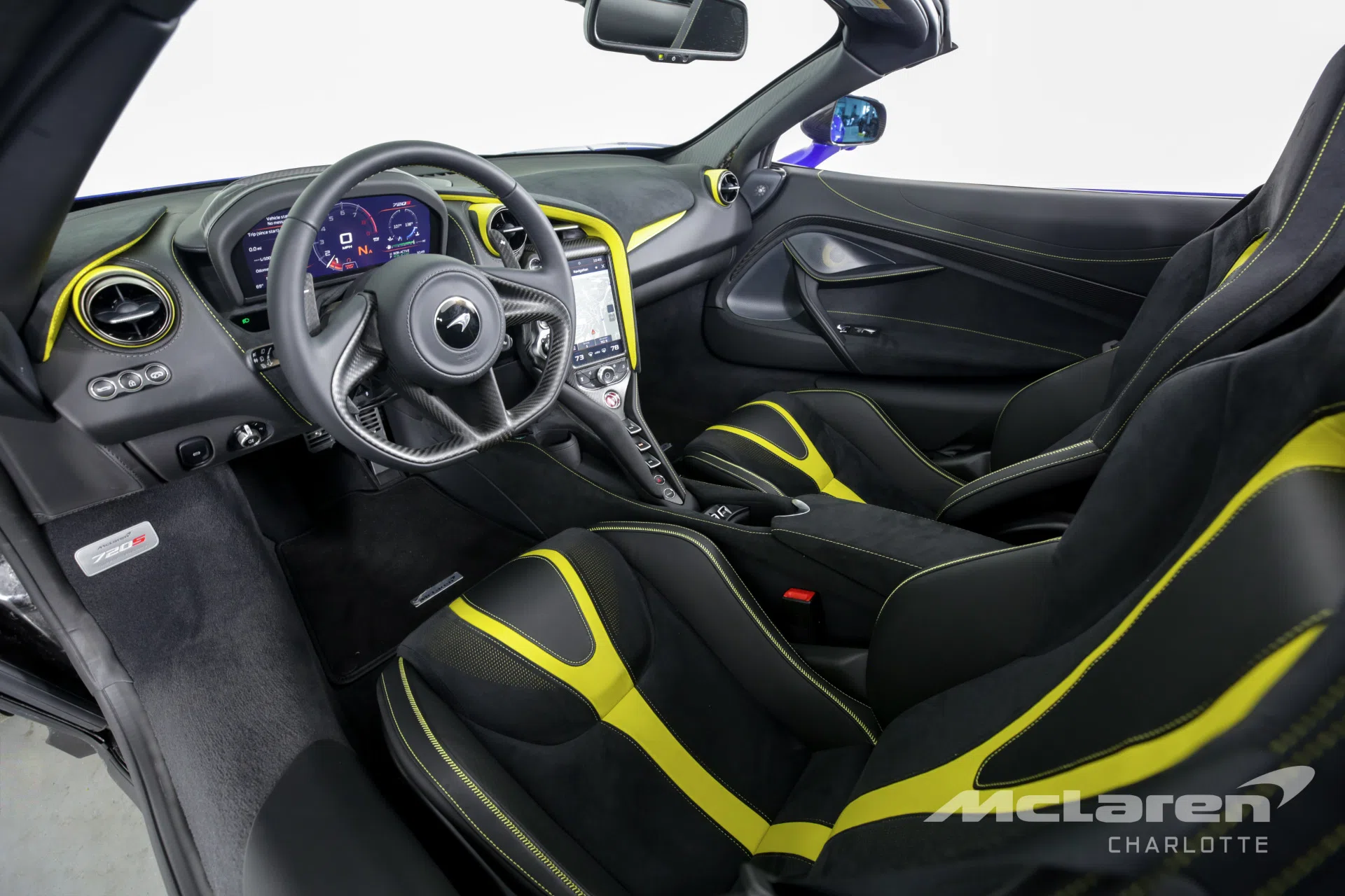 2020 McLaren 720S Spider Performance interior