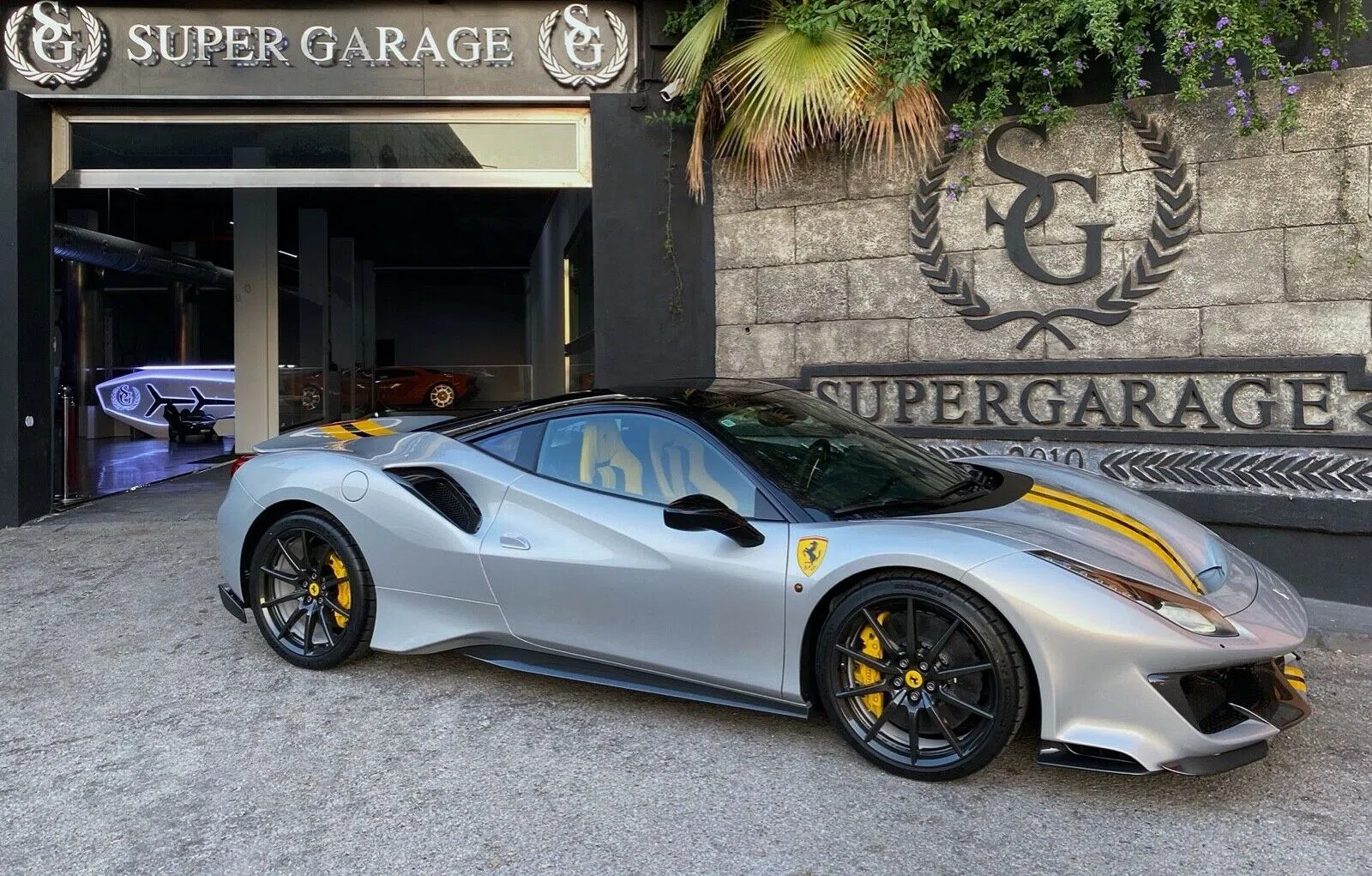 2020 Ferrari 488 Pista - Atelier Car, exterior, Metallic silver