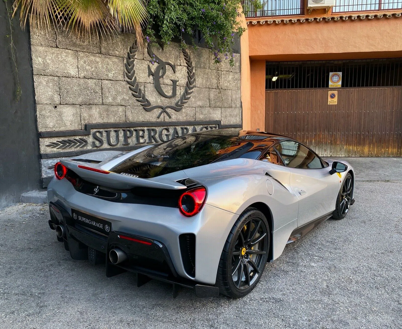 2020 Ferrari 488 Pista - Atelier Car, exterior, Metallic silver