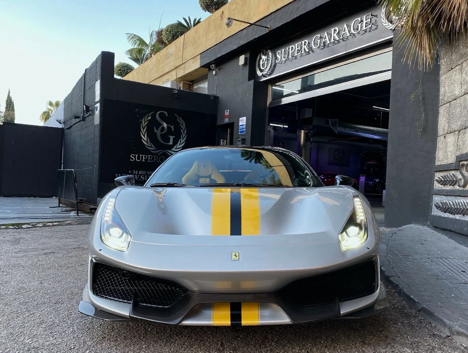 2020 Ferrari 488 Pista - Atelier Car, exterior, Metallic silver