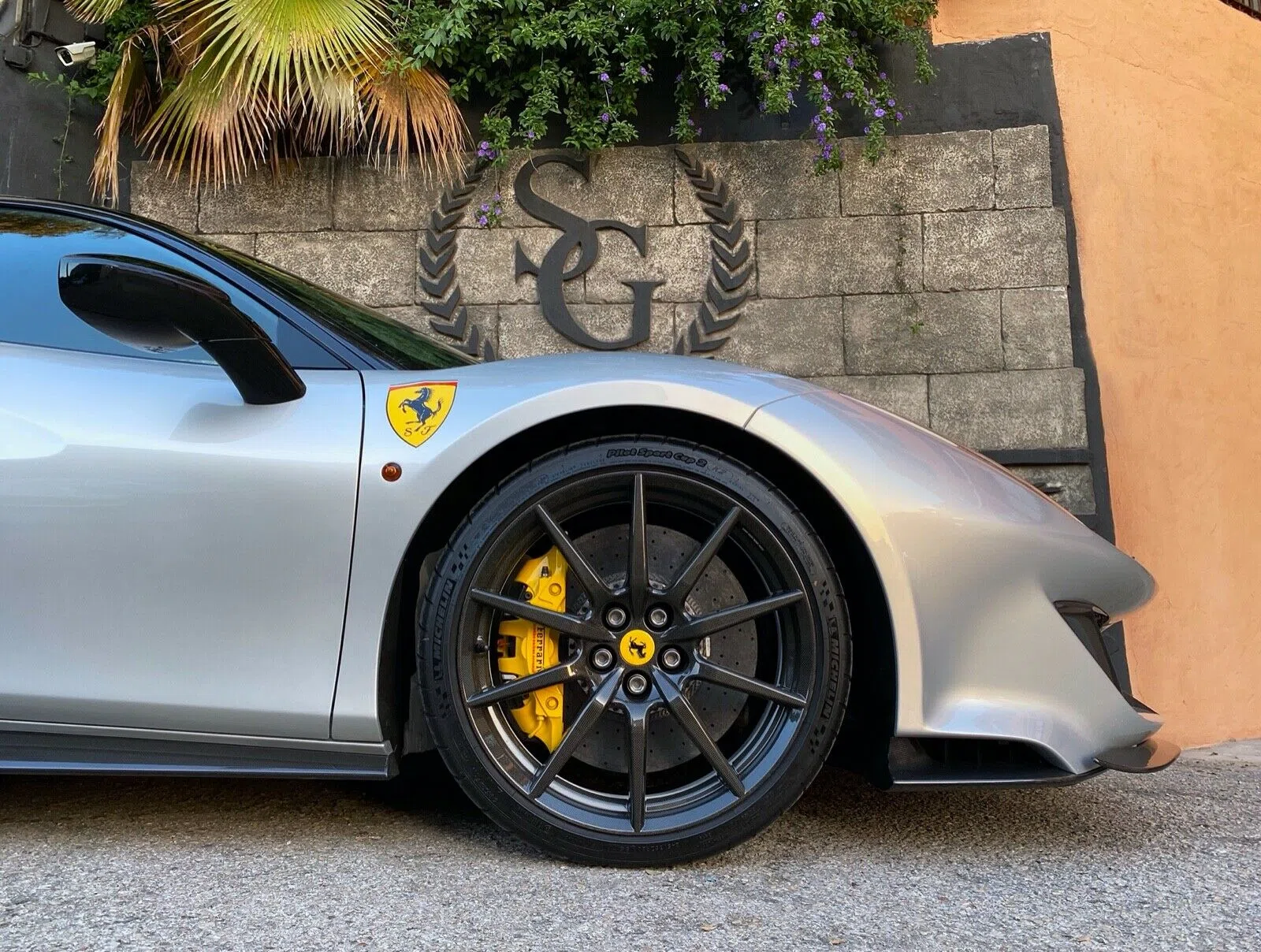 2020 Ferrari 488 Pista - Atelier Car, exterior, Metallic silver