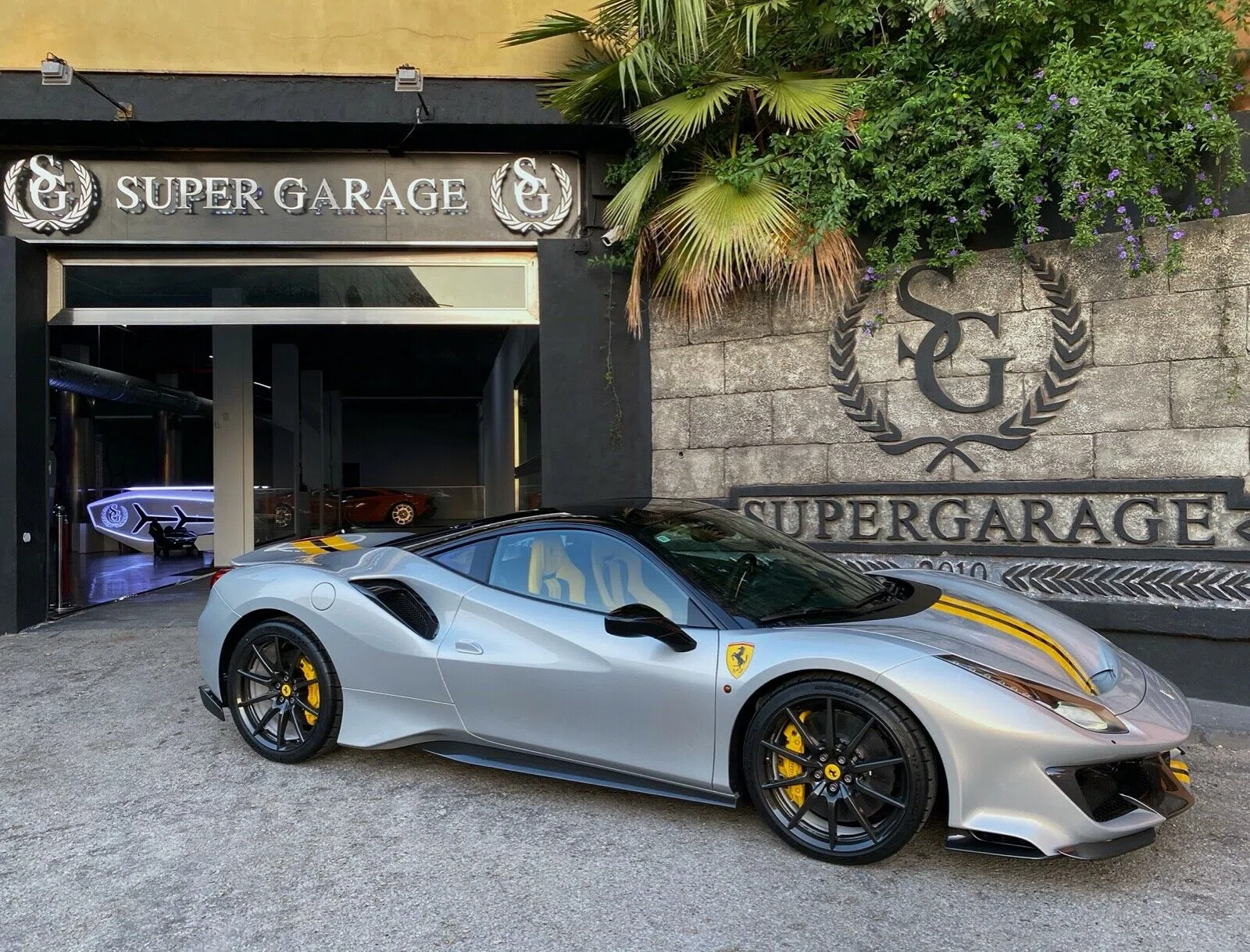 2020 Ferrari 488 Pista - Atelier Car, exterior, Metallic silver
