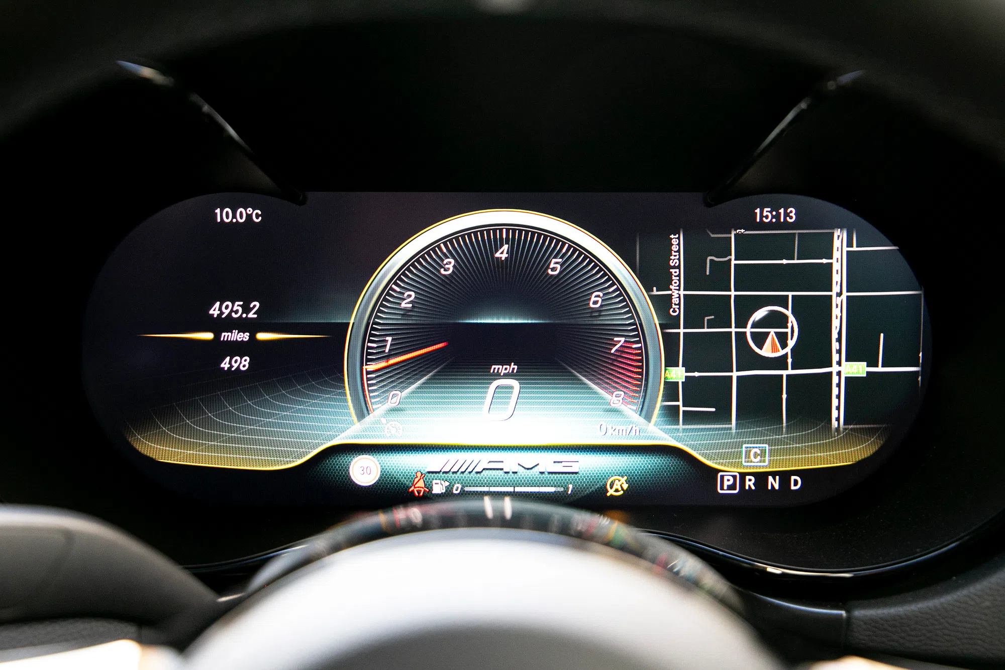 2020 Mercedes-AMG GTR PRO interior, Leather Black