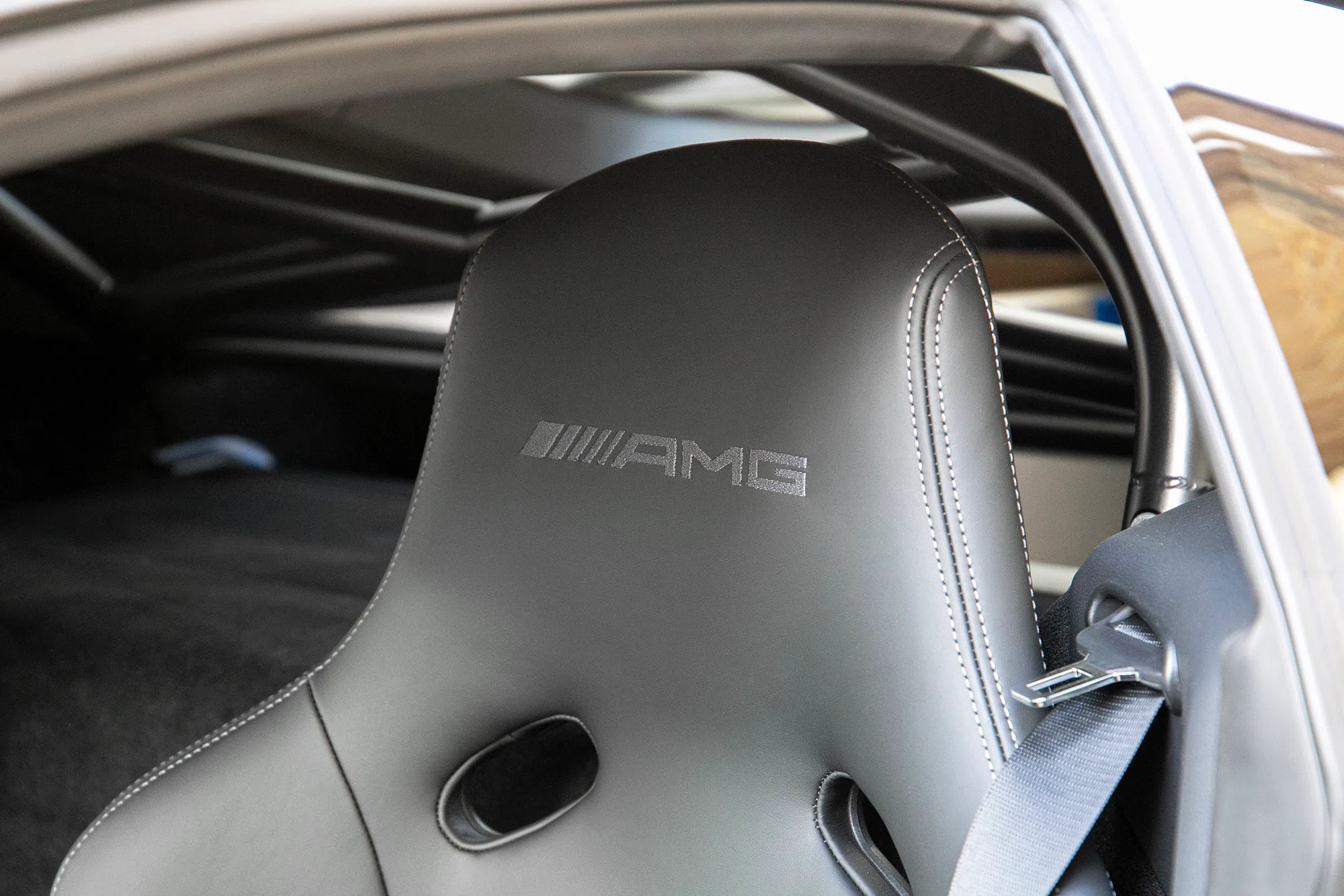 2020 Mercedes-AMG GTR PRO interior, Leather Black