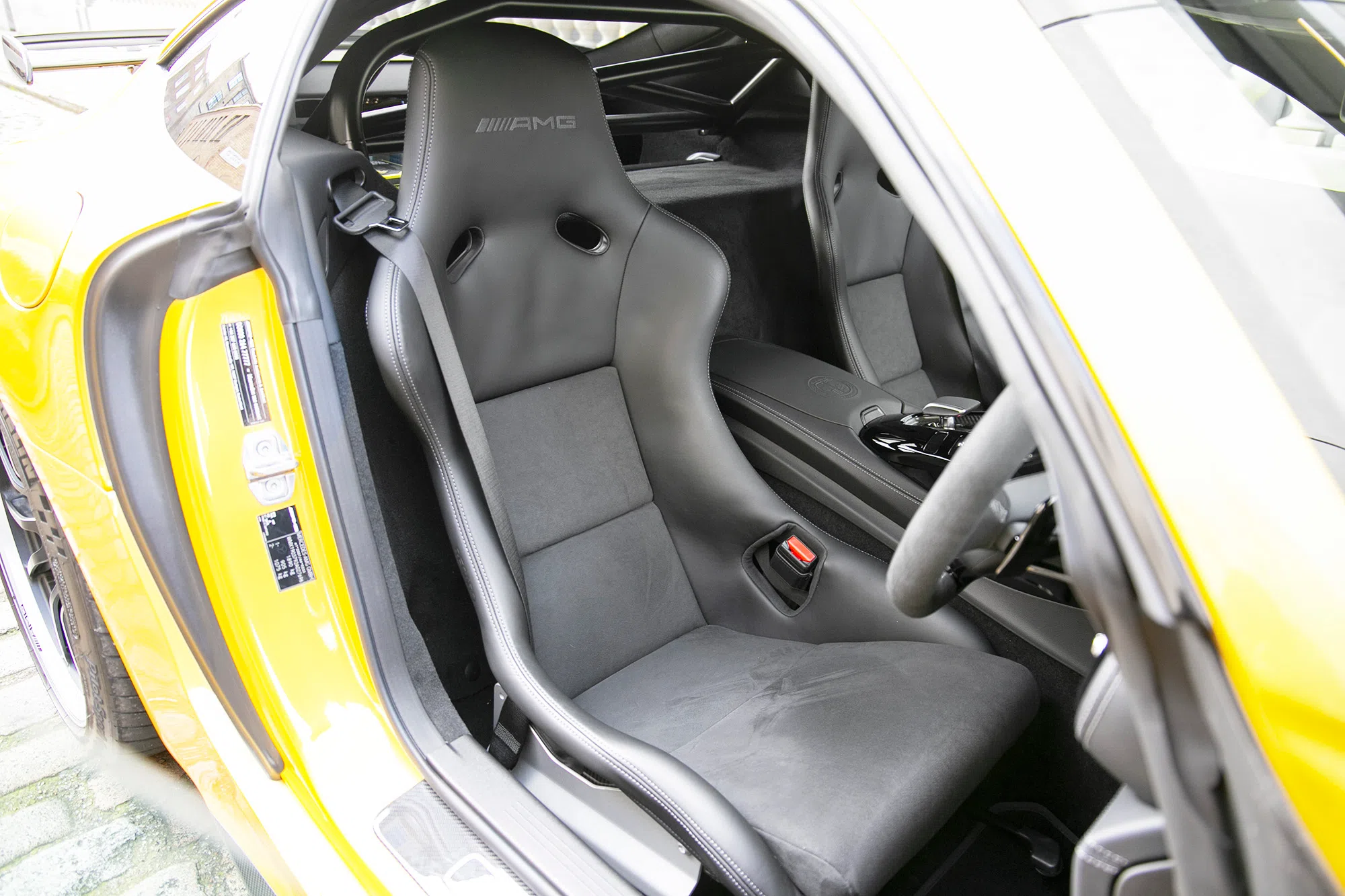 2020 Mercedes-AMG GTR PRO interior, seats, Leather Black