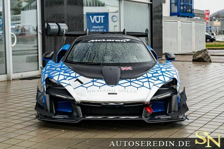2020 McLaren Senna GTR LIMITED EDITION 1OF75 for sale, exterior, Blue | metallic
