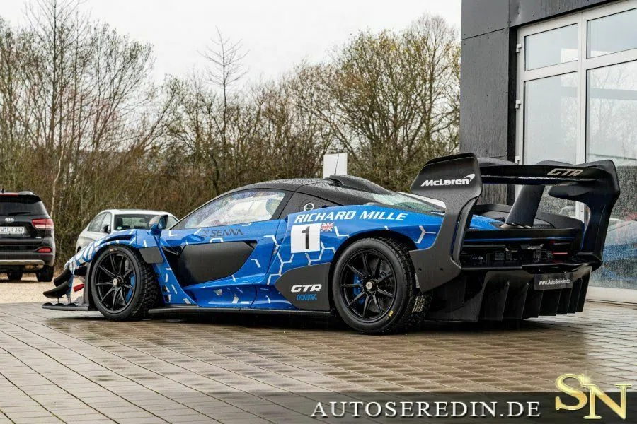 2020 McLaren Senna GTR LIMITED EDITION 1OF75 for sale, exterior, Blue | metallic