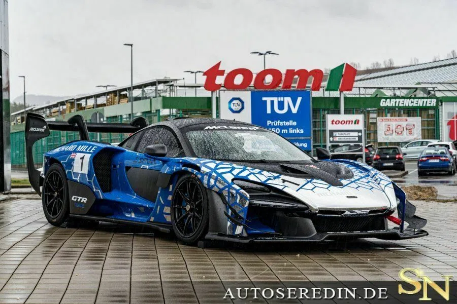 2020 McLaren Senna GTR LIMITED EDITION 1OF75 for sale, exterior, Blue | metallic