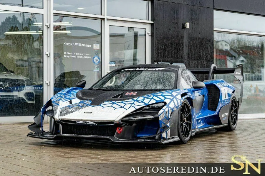 2020 McLaren Senna GTR LIMITED EDITION 1OF75 for sale, exterior, Blue | metallic