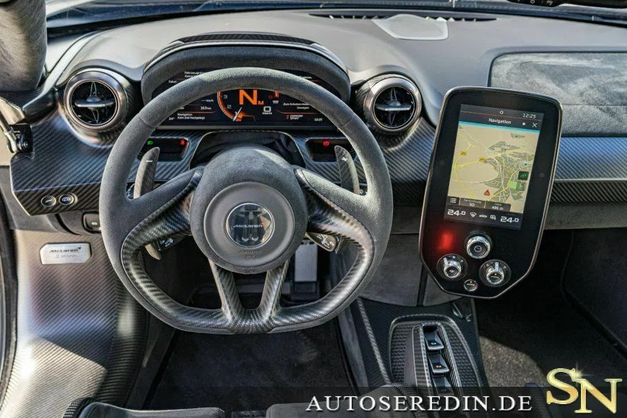 2020 McLaren Senna – 1 of 500 interior, dashboard, Black | Other