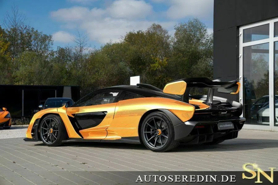 2020 McLaren Senna – 1 of 500 for sale, exterior, McLaren Orange | metallic
