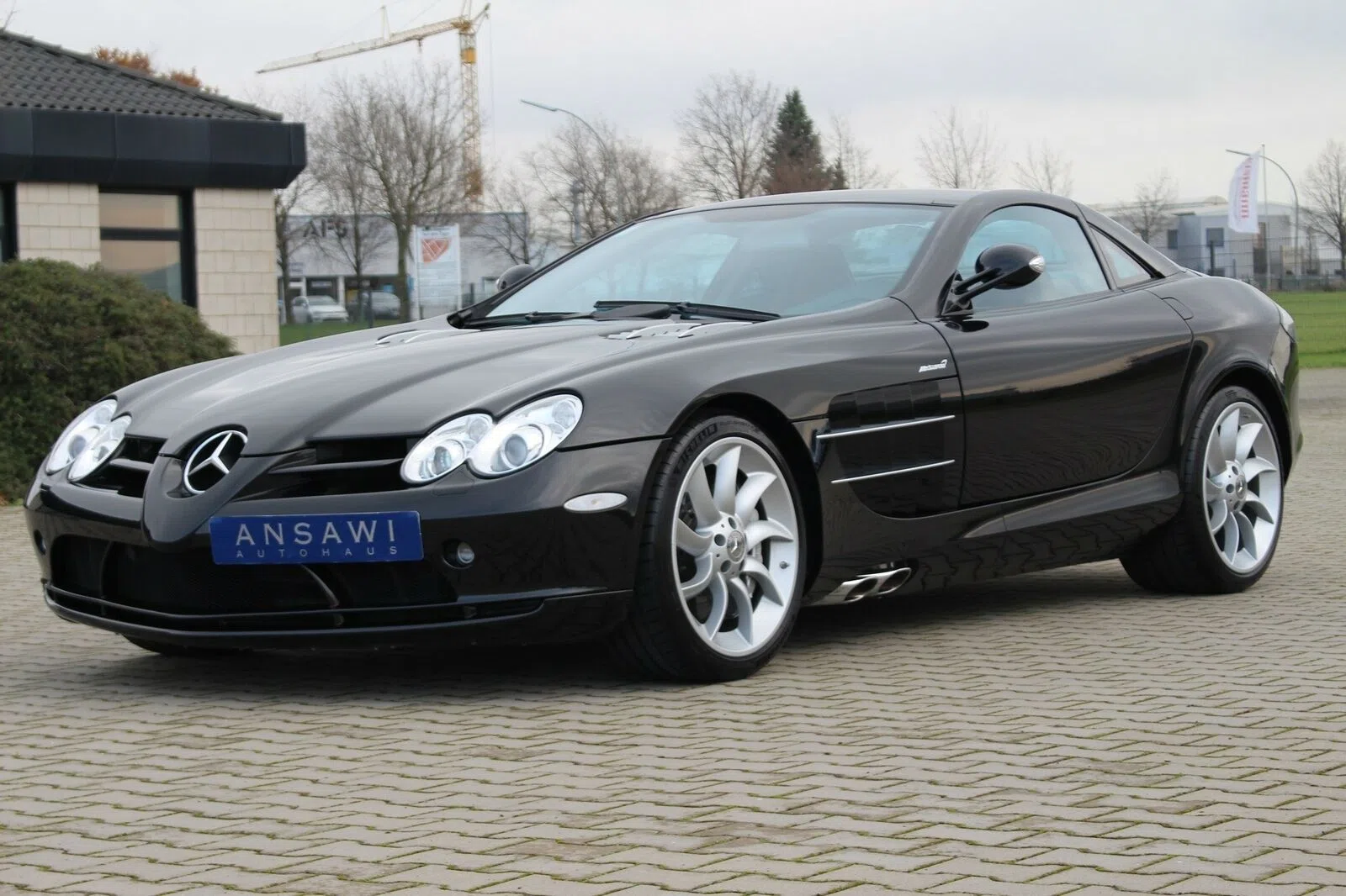 2019 Mercedes-Benz SLR McLaren Coupé for sale, exterior, Black