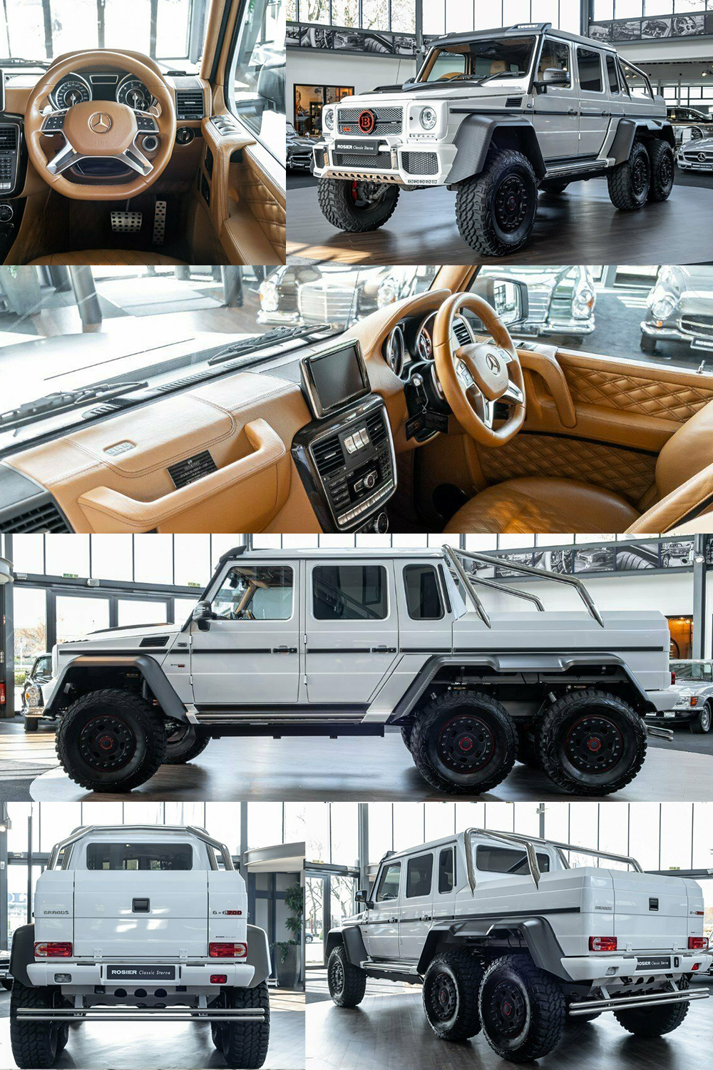 2015 BRABUS G 700 6x6, 19/20