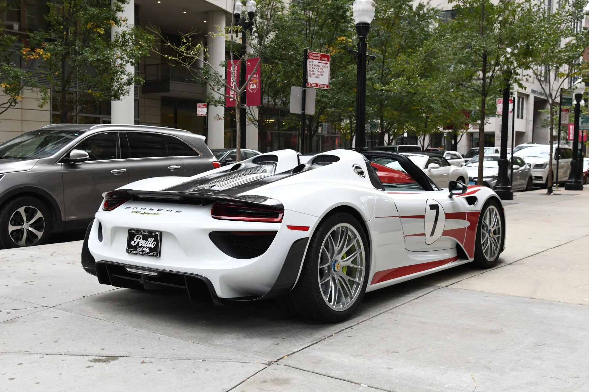2015 Porsche 918 Spyder for sale, exterior, White