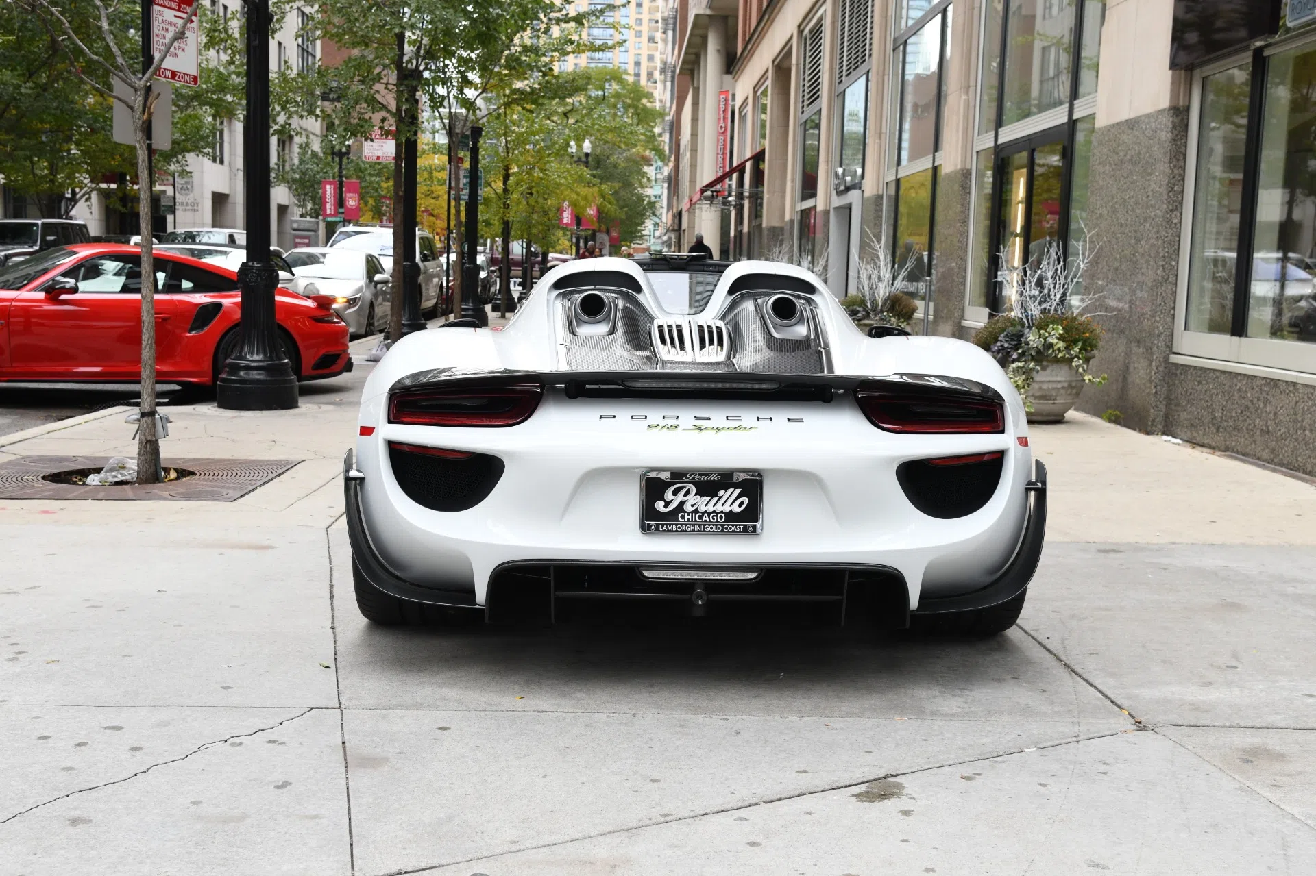 2015 Porsche 918 Spyder for sale, exterior, White