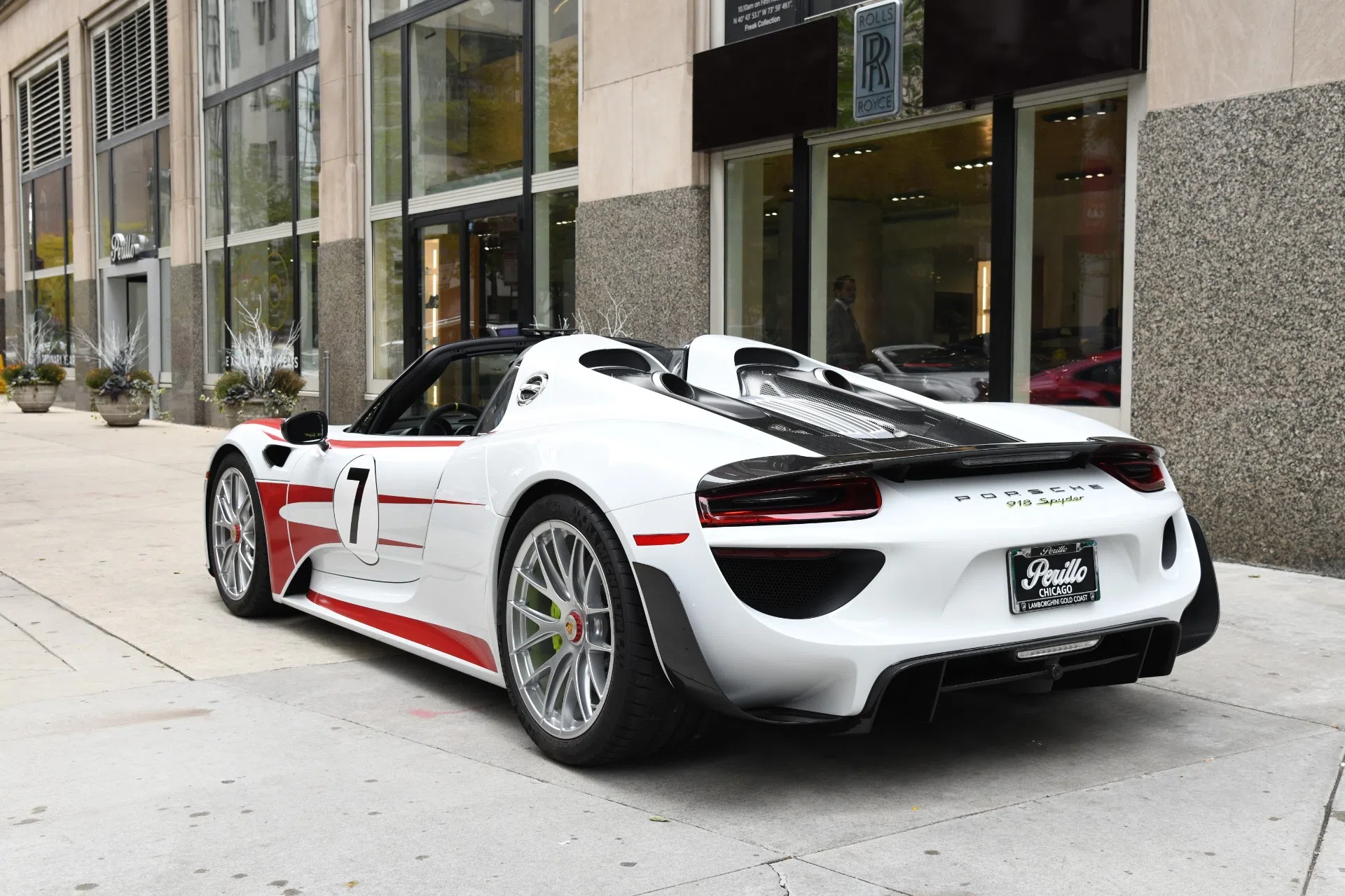 2015 Porsche 918 Spyder for sale, exterior, White
