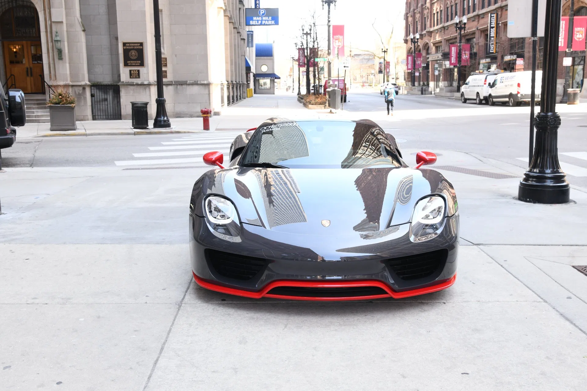 2015 Porsche 918 Spyder Weissach Package for sale, exterior, PTS Grey Black