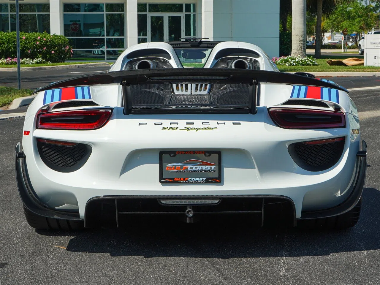 2015 Porsche 918 Spyder for sale, exterior, White Martini