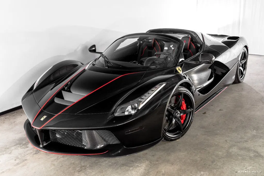 2017 Ferrari LaFerrari Aperta, exterior, Nero Daytona