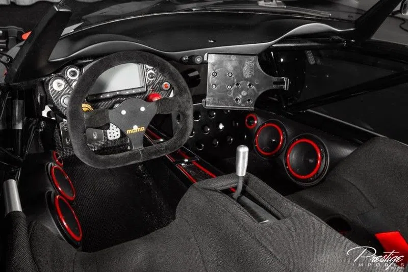 2017 Ariel Atom 3R interior, dashboard, Black