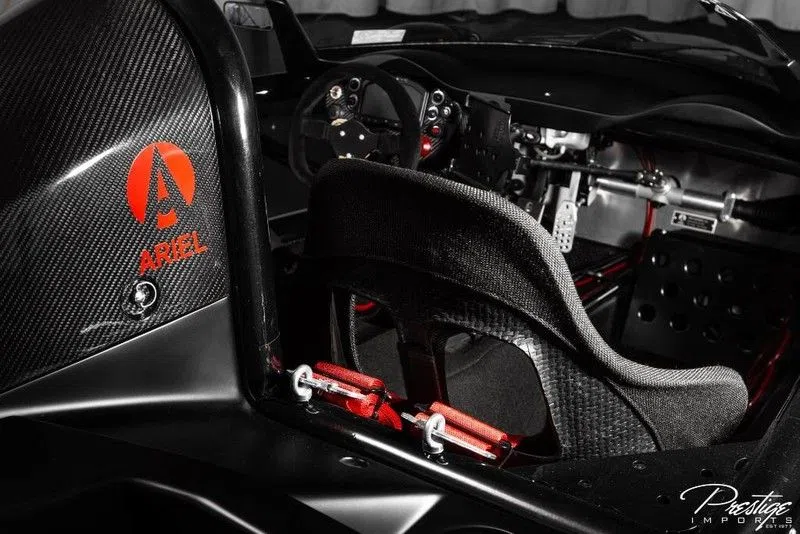 2017 Ariel Atom 3R interior, Black