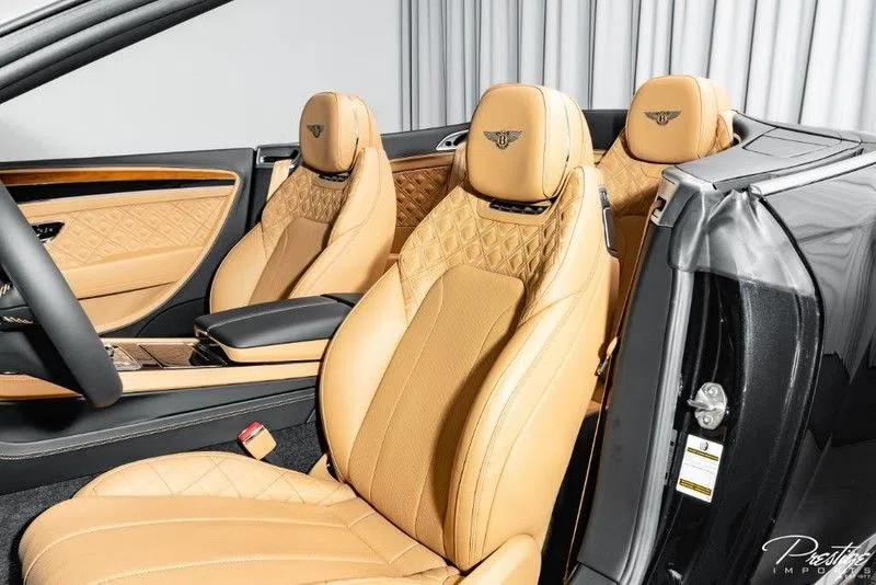 2020 Bentley Continental GT First Edition interior, seats, Leather Brown