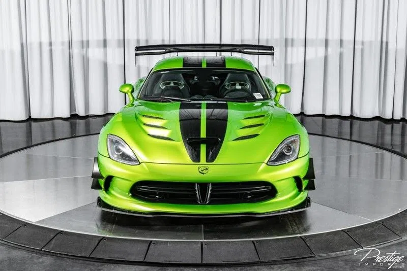 2017 Dodge Viper GTC for sale, exterior, Snakeskin Green