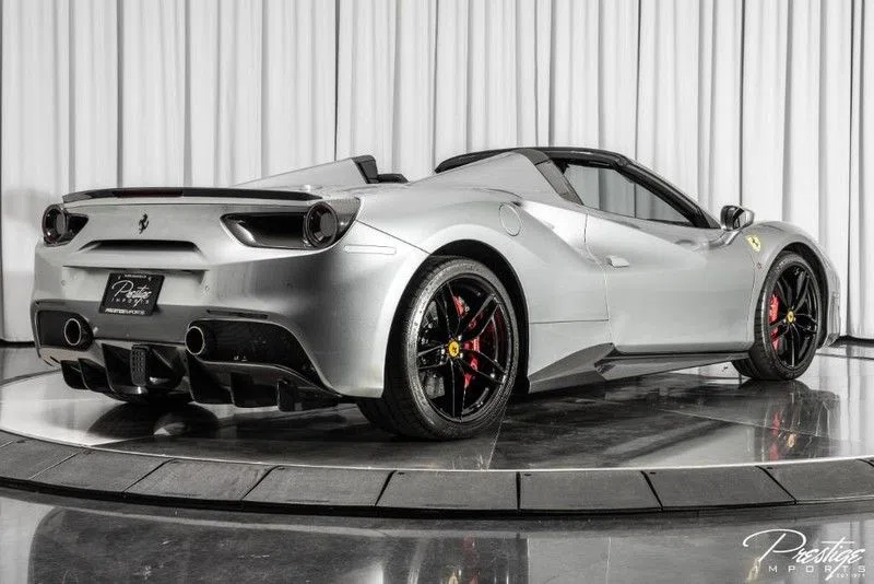 2018 Ferrari 488 Spider for sale, exterior, Grigio Titanio Metallizzato Metallic