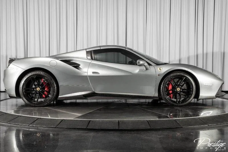 2018 Ferrari 488 Spider for sale, exterior, Grigio Titanio Metallizzato Metallic