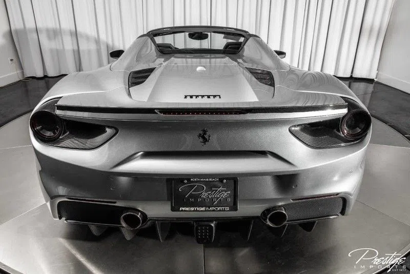 2018 Ferrari 488 Spider for sale, exterior, Grigio Titanio Metallizzato Metallic