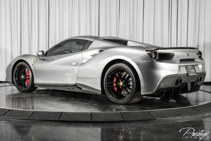 2018 Ferrari 488 Spider for sale, exterior, Grigio Titanio Metallizzato Metallic