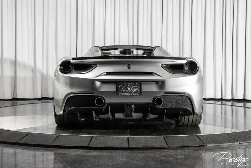 2018 Ferrari 488 Spider for sale, exterior, Grigio Titanio Metallizzato Metallic