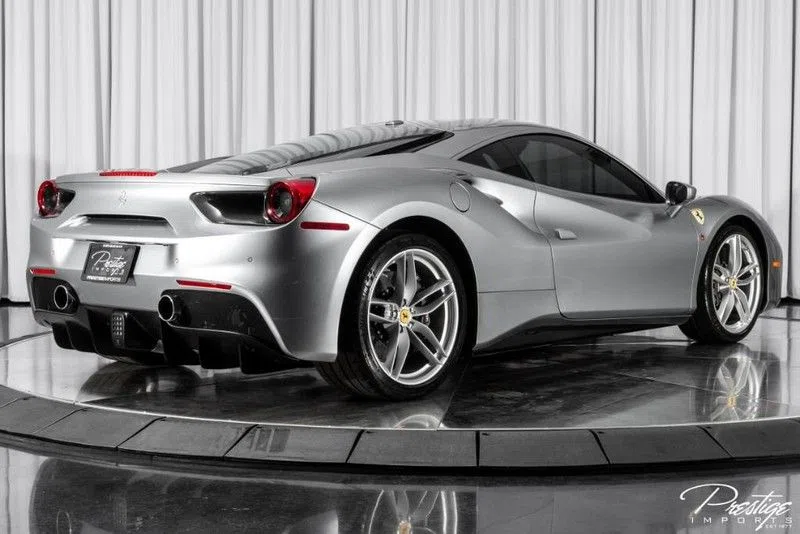 2016 Ferrari 488 GTB for sale, exterior, Grey