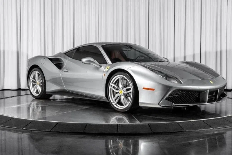 2016 Ferrari 488 GTB for sale, exterior, Grey