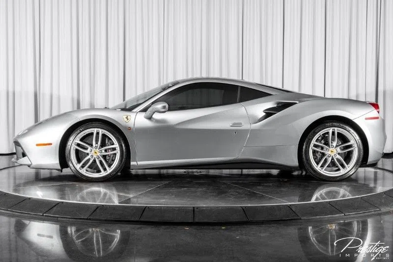 2016 Ferrari 488 GTB for sale, exterior, Grey