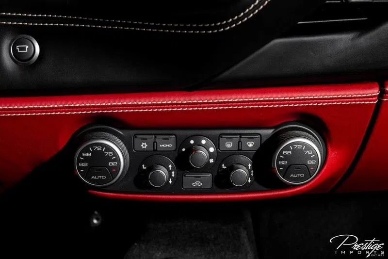 2016 Ferrari 488 GTB interior, center console