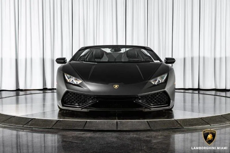 2017 Lamborghini Huracan for sale, exterior, Nero Helene Metallic Black