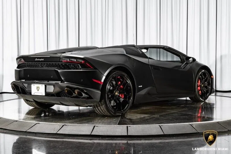 2017 Lamborghini Huracan for sale, exterior, Nero Helene Metallic Black