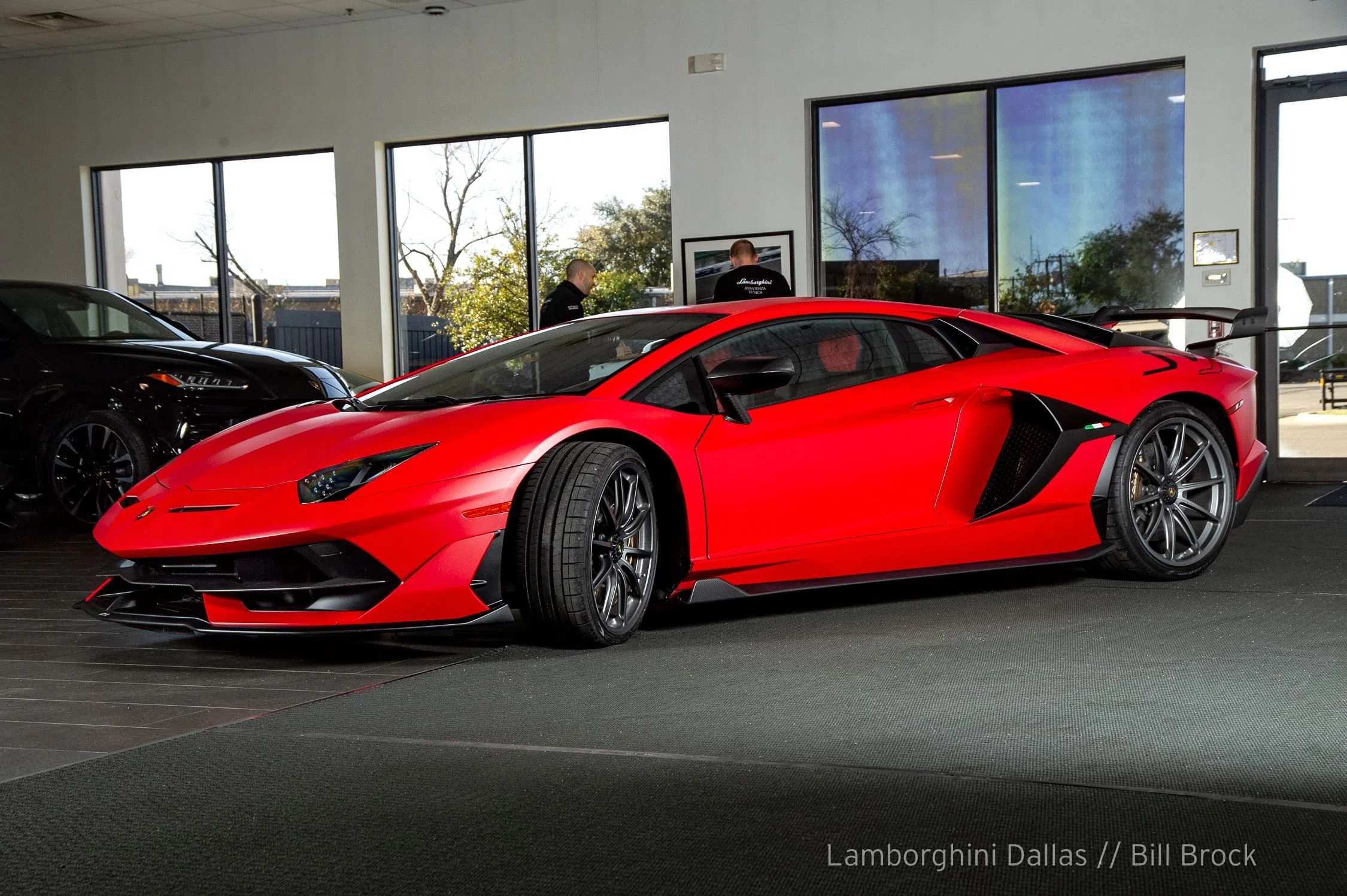 2019 Lamborghini Aventador SVJ for sale, exterior, Rosso Mimir