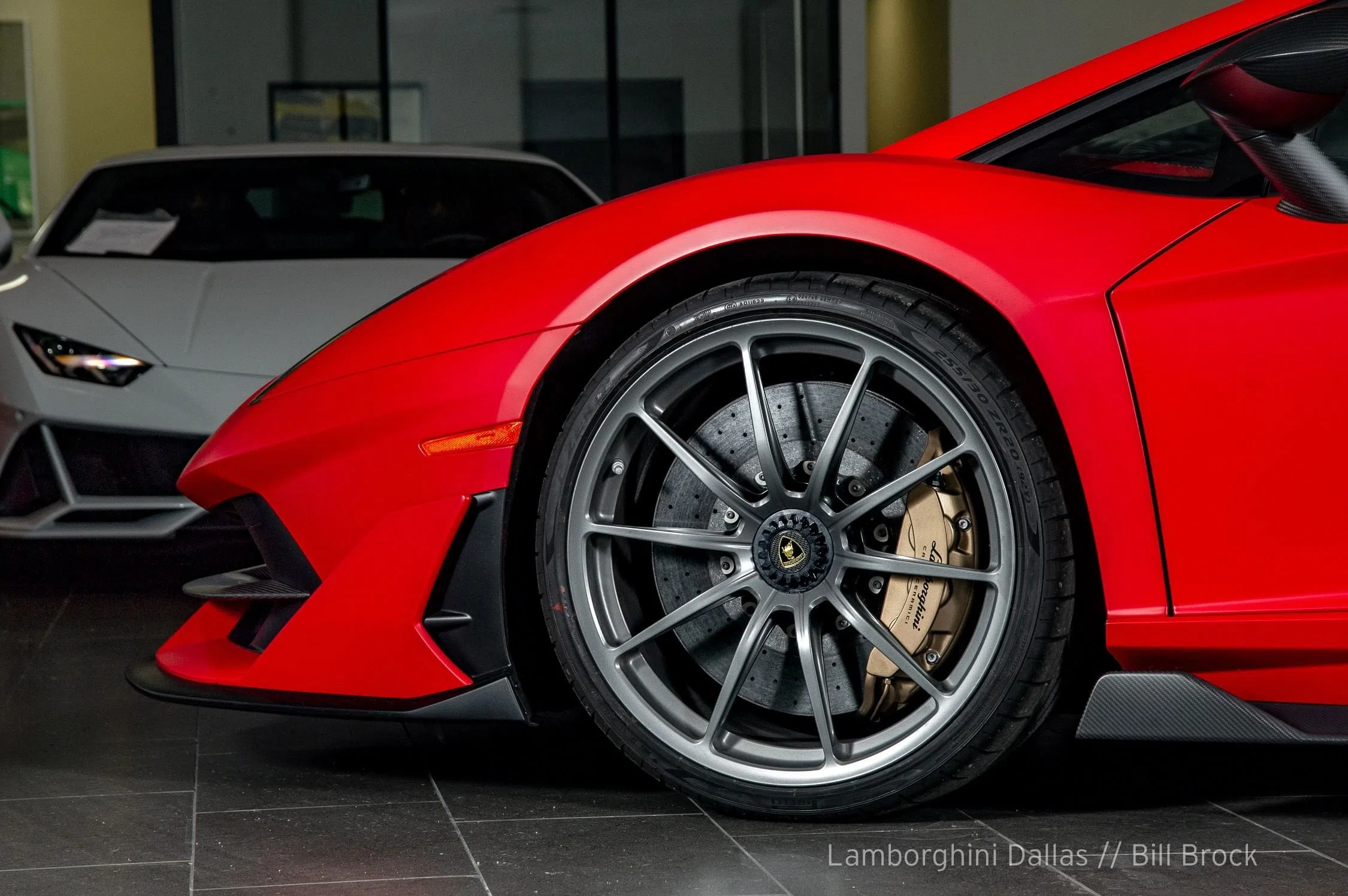 2019 Lamborghini Aventador SVJ for sale, exterior, Rosso Mimir