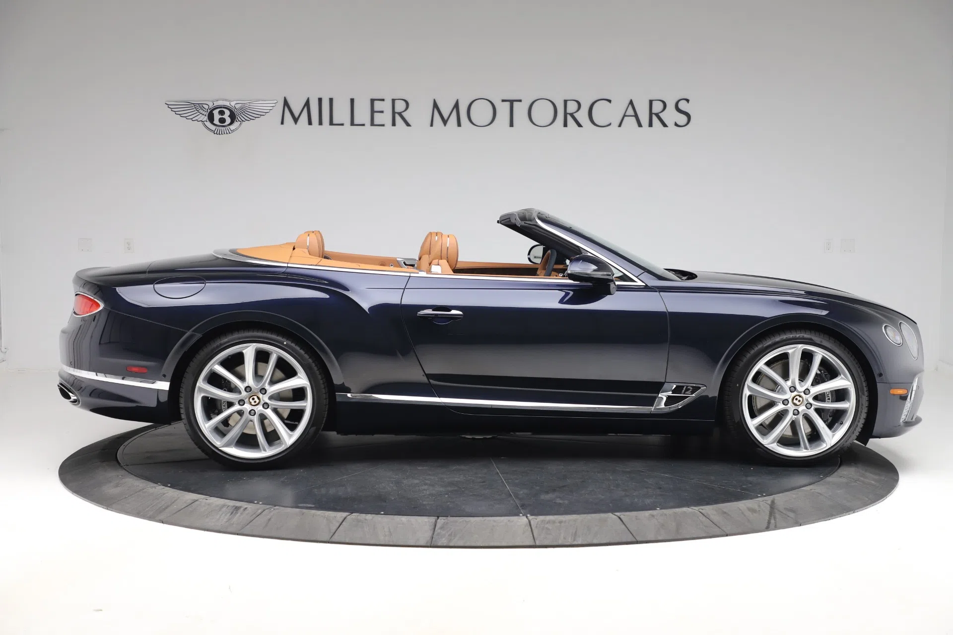 2020 Bentley Continental GTC W12 for sale, exterior, Dark Sapphire