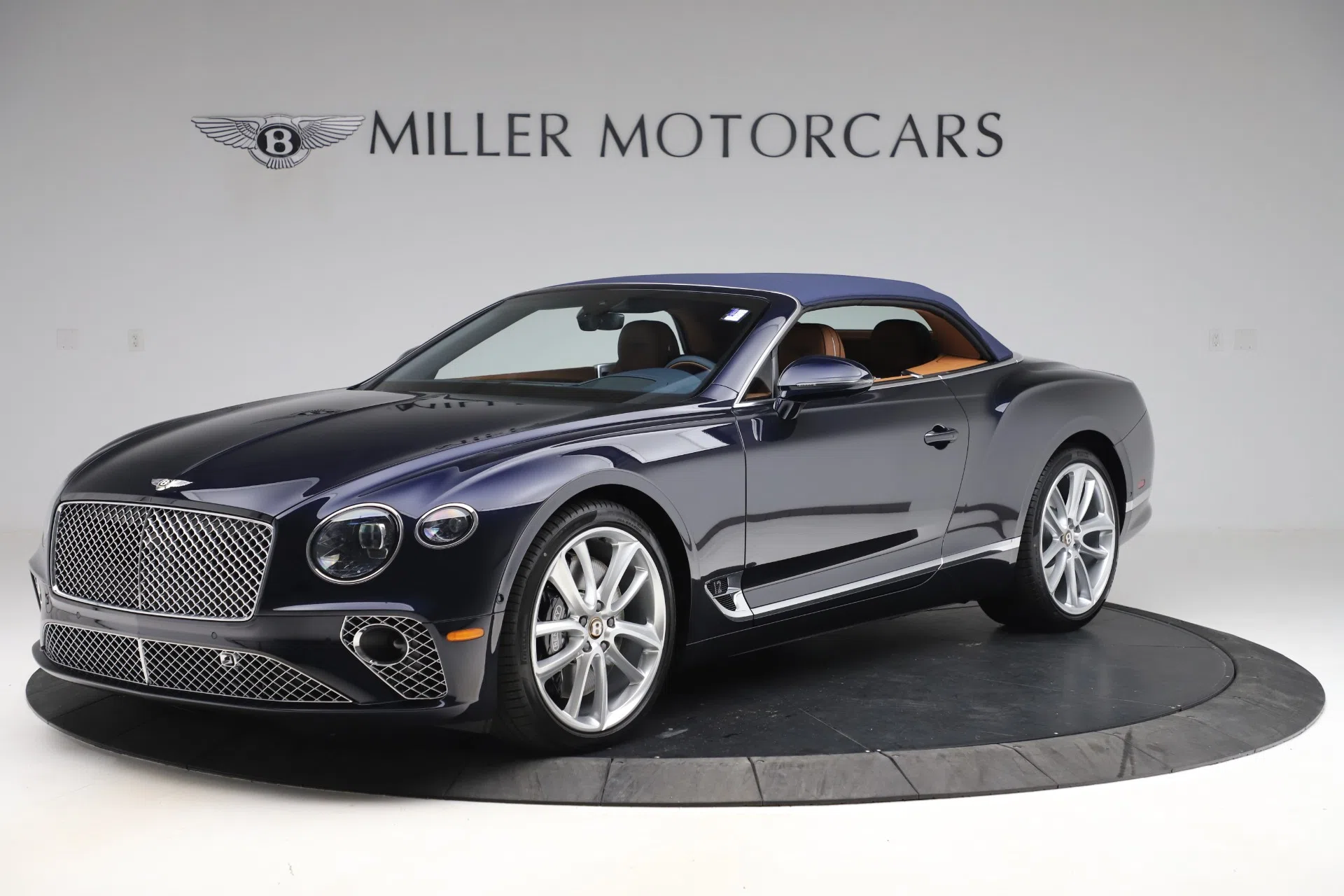 2020 Bentley Continental GTC W12 for sale, exterior, Dark Sapphire