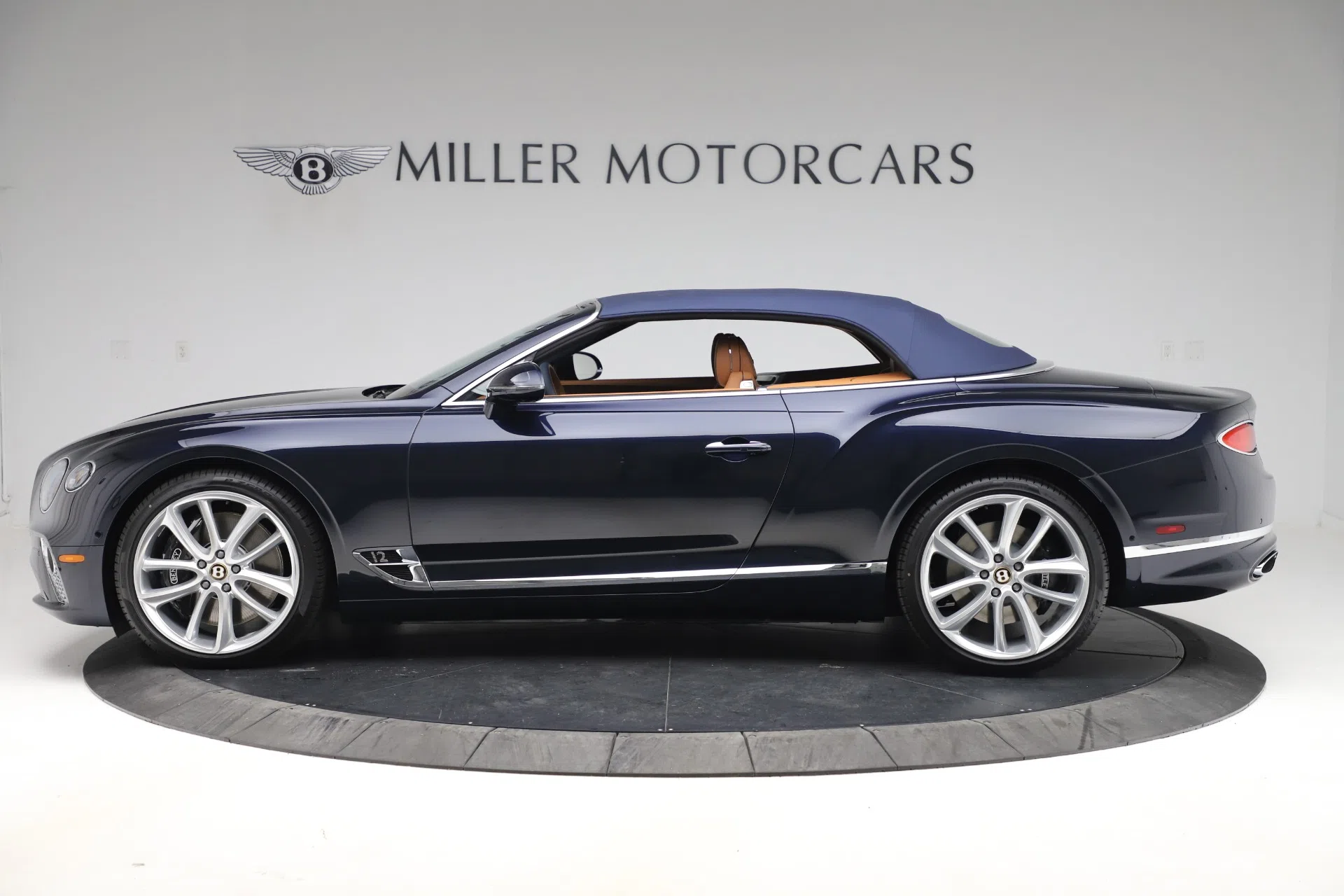 2020 Bentley Continental GTC W12 for sale, exterior, Dark Sapphire