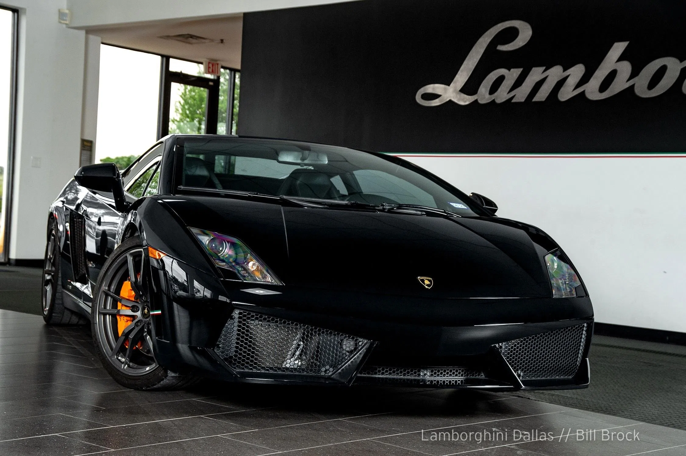 2012 Lamborghini Gallardo LP550-2 for sale, exterior, Nero Noctis