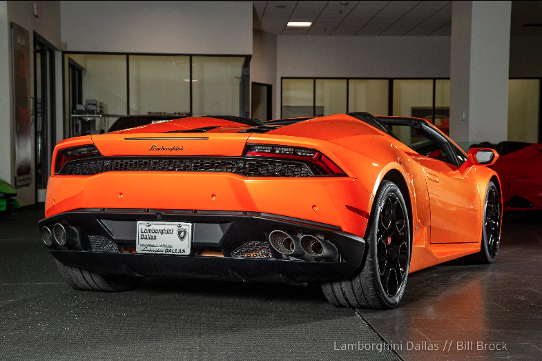 2016 Lamborghini Huracan LP610-4 Spyder, 11/11