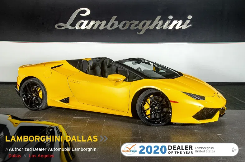 2019 Lamborghini Huracan LP610-4 Spyder
